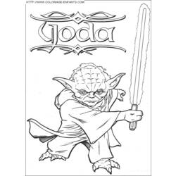 Dessin à colorier: Star Wars (Films) #70540 - Coloriages à Imprimer Gratuits