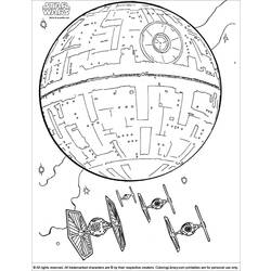 Dessin à colorier: Star Wars (Films) #70715 - Coloriages à Imprimer Gratuits