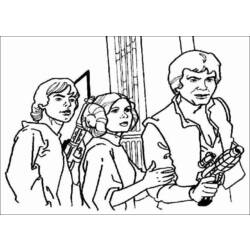 Dessin à colorier: Star Wars (Films) #70806 - Coloriages à Imprimer Gratuits