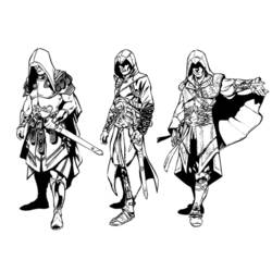 Dessin à colorier: Assassin's Creed (Jeux Vidéos) #111933 - Coloriages à Imprimer Gratuits