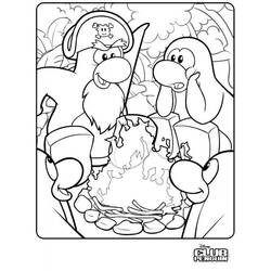 Dessin à colorier: Club Penguin (Jeux Vidéos) #170303 - Coloriages à Imprimer Gratuits