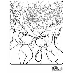 Dessin à colorier: Club Penguin (Jeux Vidéos) #170305 - Coloriages à Imprimer Gratuits