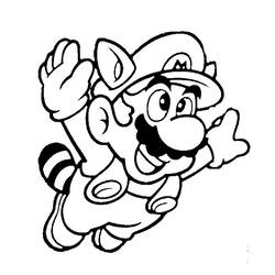 Dessin à colorier: Mario Bros (Jeux Vidéos) #112464 - Coloriages à Imprimer Gratuits