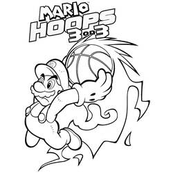 Dessin à colorier: Mario Bros (Jeux Vidéos) #112496 - Coloriages à Imprimer Gratuits