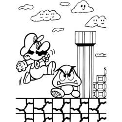 Dessins à colorier: Mario Bros - Coloriages à Imprimer Gratuits