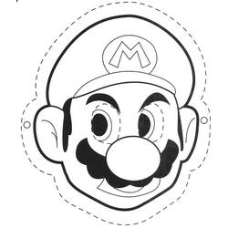 Dessin à colorier: Mario Bros (Jeux Vidéos) #112521 - Coloriages à Imprimer Gratuits