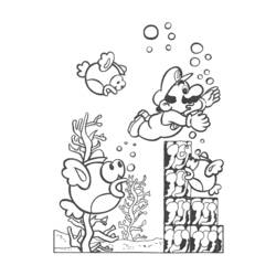 Dessin à colorier: Mario Bros (Jeux Vidéos) #112558 - Coloriages à Imprimer Gratuits