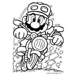 Dessin à colorier: Mario Kart (Jeux Vidéos) #154509 - Coloriages à Imprimer Gratuits