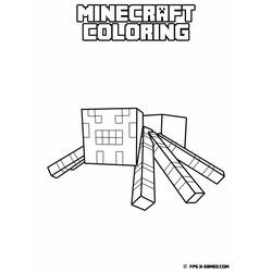 Dessin à colorier: Minecraft (Jeux Vidéos) #113846 - Coloriages à Imprimer Gratuits