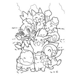 Dessin à colorier: Pokemon Go (Jeux Vidéos) #154134 - Coloriages à Imprimer Gratuits