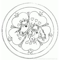 Dessin à colorier: Mandalas Animaux (Mandalas) #22736 - Coloriages à Imprimer Gratuits
