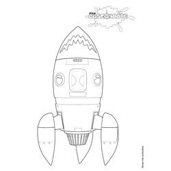Dessin à colorier: Astronaute (Métiers et Professions) #87697 - Coloriages à Imprimer Gratuits