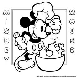 Dessin à colorier: Cuisinier / Cuisinière (Métiers et Professions) #91794 - Coloriages à Imprimer Gratuits