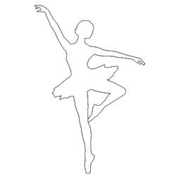 Dessins à colorier: Danseur / Danseuse - Coloriages à Imprimer Gratuits
