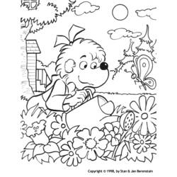 Dessin à colorier: Jardinier (Métiers et Professions) #98605 - Coloriages à Imprimer Gratuits