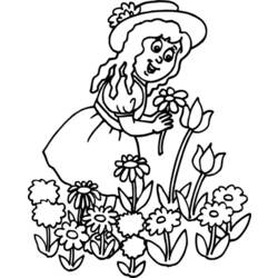 Dessin à colorier: Jardinier (Métiers et Professions) #98742 - Coloriages à Imprimer Gratuits