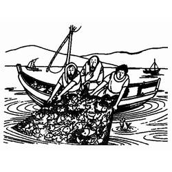 Dessin à colorier: Pêcheur (Métiers et Professions) #103970 - Coloriages à Imprimer Gratuits