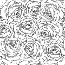 Dessin à colorier: Bouquet de fleurs (Nature) #160744 - Coloriages à Imprimer Gratuits