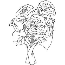 Dessin à colorier: Bouquet de fleurs (Nature) #160972 - Coloriages à Imprimer Gratuits
