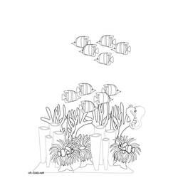 Dessin à colorier: Corail (Nature) #162784 - Coloriages à Imprimer Gratuits