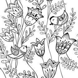 Dessin à colorier: Fleurs (Nature) #155053 - Coloriages à Imprimer Gratuits