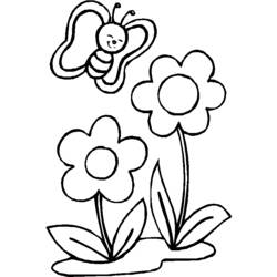 Dessin à colorier: Fleurs (Nature) #155154 - Coloriages à Imprimer Gratuits