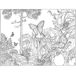 Dessin à colorier: Forêt (Nature) #157026 - Coloriages à Imprimer Gratuits
