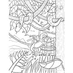 Dessin à colorier: Forêt (Nature) #157105 - Coloriages à Imprimer Gratuits
