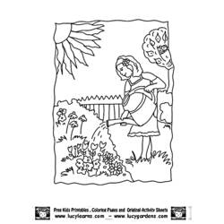 Dessin à colorier: Jardin (Nature) #166480 - Coloriages à Imprimer Gratuits