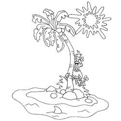 Dessin à colorier: Palmier (Nature) #161144 - Coloriages à Imprimer Gratuits