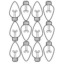 Dessin à colorier: Ampoule électrique (Objets) #119618 - Coloriages à Imprimer Gratuits