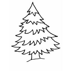 Dessin à colorier: Sapin de Noël (Objets) #167455 - Coloriages à Imprimer Gratuits