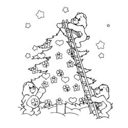 Dessin à colorier: Sapin de Noël (Objets) #167578 - Coloriages à Imprimer Gratuits