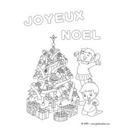 Dessin à colorier: Sapin de Noël (Objets) #167649 - Coloriages à Imprimer Gratuits