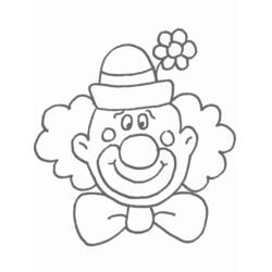 Dessins à colorier: Clown - Coloriages à Imprimer Gratuits