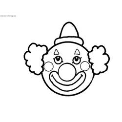 Dessin à colorier: Clown (Personnages) #90901 - Coloriages à Imprimer Gratuits