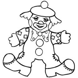 Dessin à colorier: Clown (Personnages) #90913 - Coloriages à Imprimer Gratuits