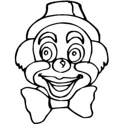 Dessin à colorier: Clown (Personnages) #91054 - Coloriages à Imprimer Gratuits