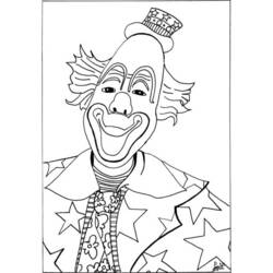 Dessin à colorier: Clown (Personnages) #91178 - Coloriages à Imprimer Gratuits