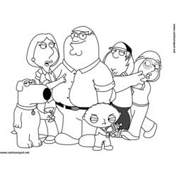 Dessin à colorier: Famille (Personnages) #95105 - Coloriages à Imprimer Gratuits