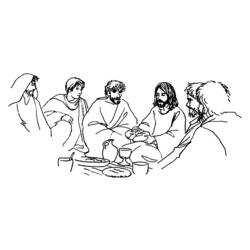 Dessin à colorier: Jesus (Personnages) #98970 - Coloriages à Imprimer Gratuits