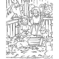 Dessin à colorier: Jesus (Personnages) #99075 - Coloriages à Imprimer Gratuits