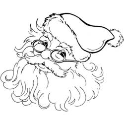 Dessin à colorier: Père Noël (Personnages) #104694 - Coloriages à Imprimer Gratuits
