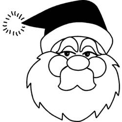 Dessin à colorier: Père Noël (Personnages) #104711 - Coloriages à Imprimer Gratuits