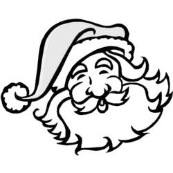 Dessin à colorier: Père Noël (Personnages) #104777 - Coloriages à Imprimer Gratuits