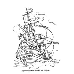Dessin à colorier: Pirate (Personnages) #105092 - Coloriages à Imprimer Gratuits