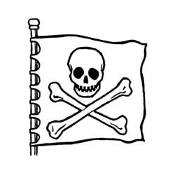 Dessin à colorier: Pirate (Personnages) #105148 - Coloriages à Imprimer Gratuits