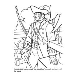 Dessin à colorier: Pirate (Personnages) #105156 - Coloriages à Imprimer Gratuits