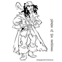 Dessin à colorier: Pirate (Personnages) #105350 - Coloriages à Imprimer Gratuits