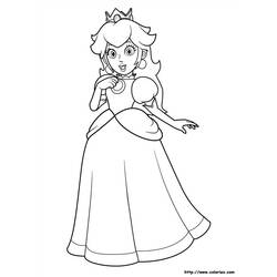 Dessin à colorier: Princesse (Personnages) #85262 - Coloriages à Imprimer Gratuits